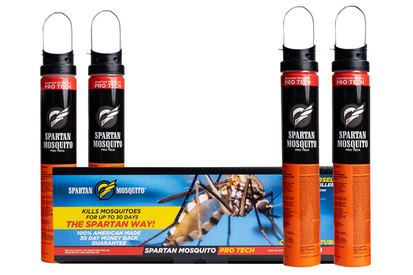 Spartan Mosquito Pro Tech 1 Acre Pack 4 Tubes 2 Boxes American Made