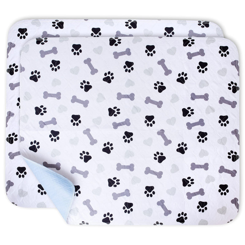 Washable Dog Pee Pads - Large 48x48, 2 Pack