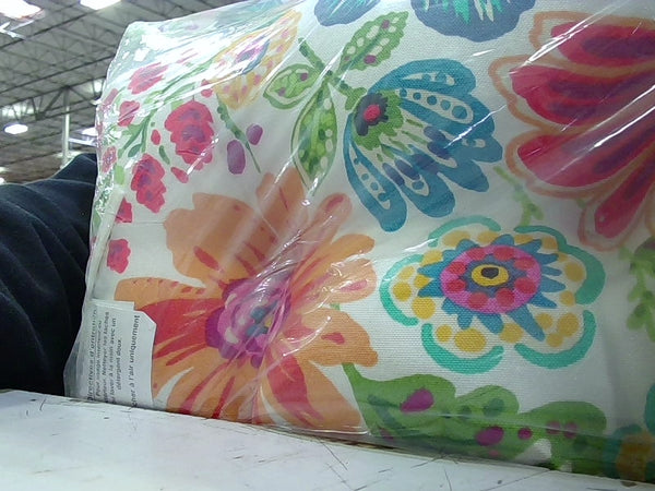 Floral Multicolor Decorative Pillow by Pillow Perfect