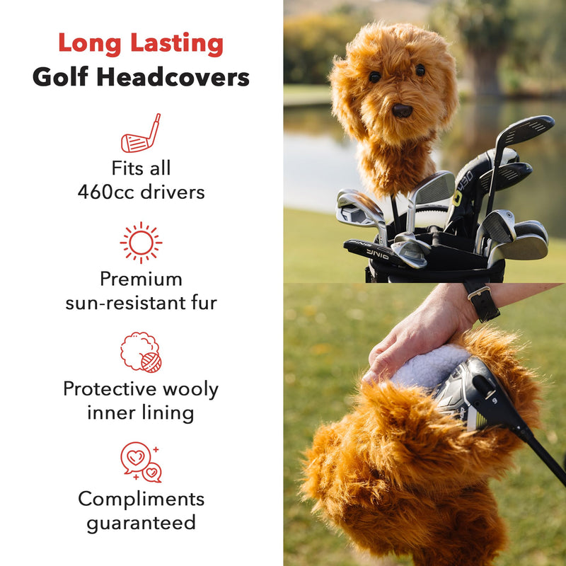 Doodle Dog Golf Club Cover Driver Headcover 20