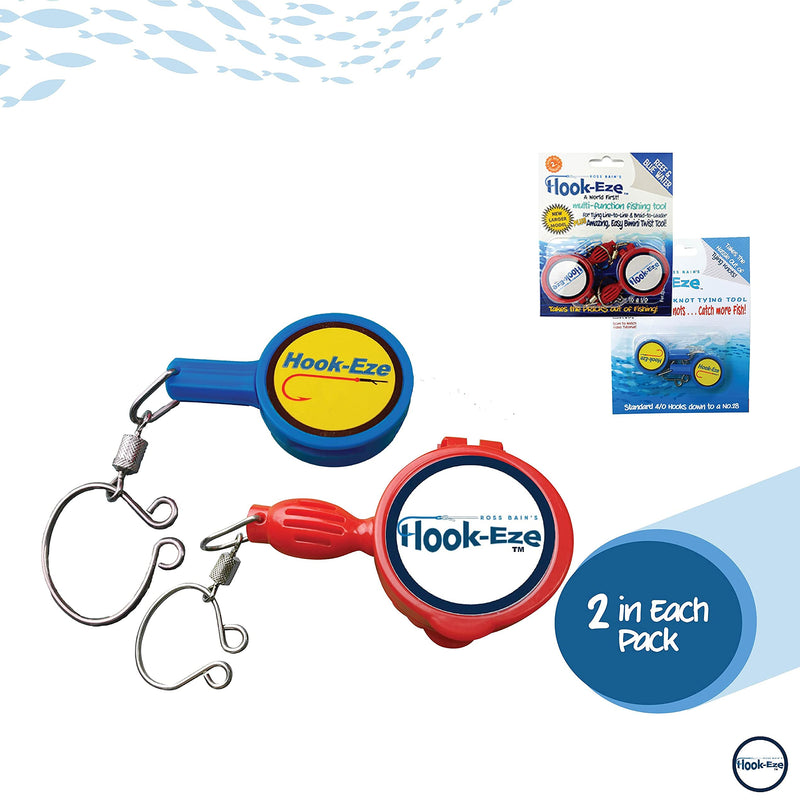 Hook-Eze Knot Tying Tool Combo Pack for Fishing Safety Tools