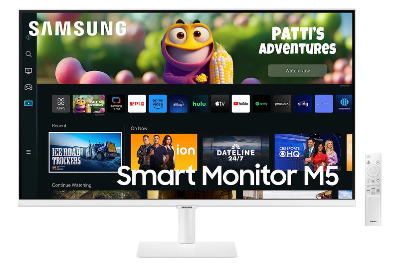 Samsung 27-inch M50C Series FHD Smart Monitor with Streaming TV and IoT Hub