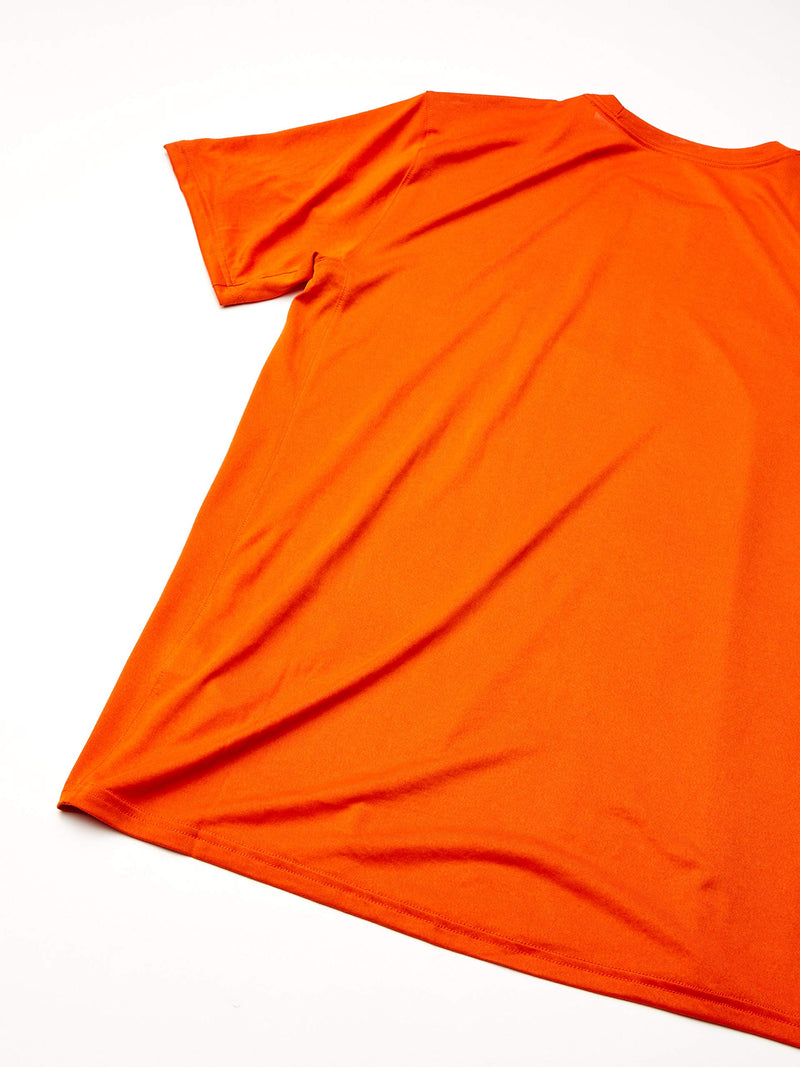 Nike Men's Dri FIT Team Legend Short Sleeve Crew T-Shirt Large Orange