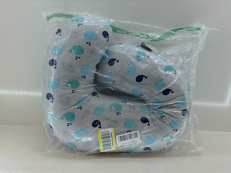 Whale Pattern Travel Neck Pillow for Comfort and Support