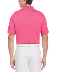 Pga Tour Mens Airflux Mesh Golf Polo Shirt Rose Violet Size Small S4x