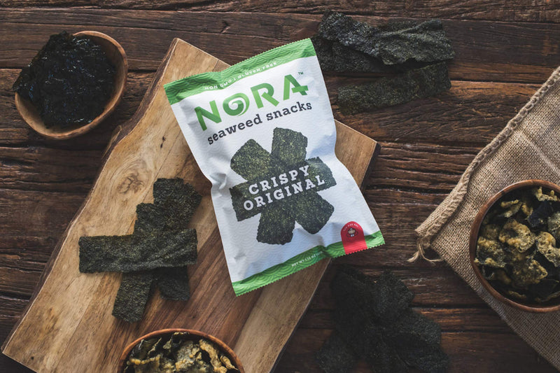 NORA SEAWEED SNACKS Crispy Original Seaweed Snack 1.13 OZ