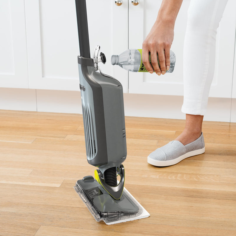 Shark Vm252 Vacmop Pro Cordless Vacuum Mop With Led Lights Pads & Solution Gray