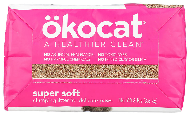 ÖKOCAT Super Soft Wood Cat Litter for Delicate Paws 128 oz