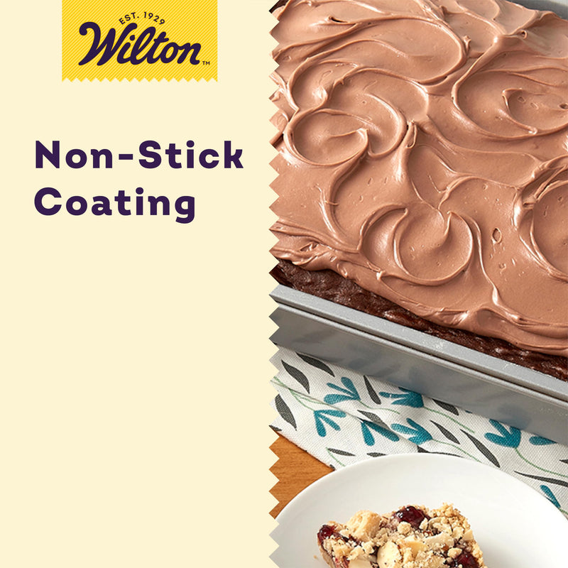 Wilton Non-Stick 9x13-Inch Oblong Cake Pans, Set of 2