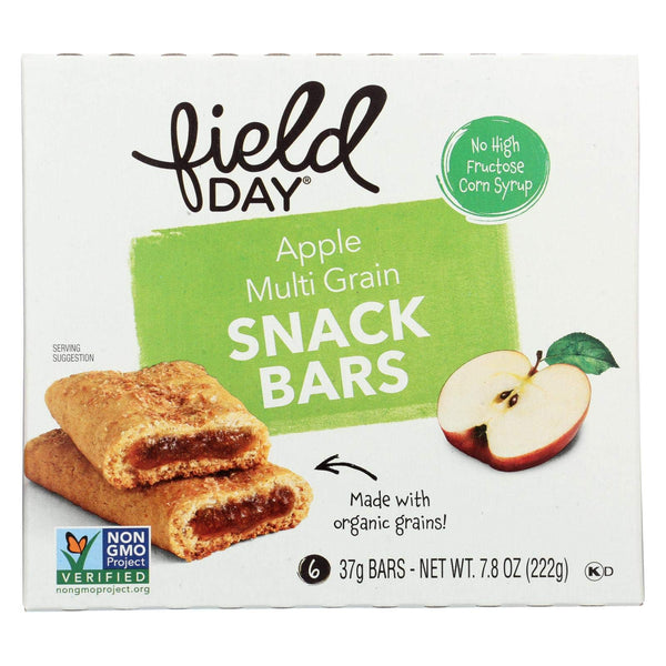 Apple Multi-Grain Snack Bars - Pack of 6