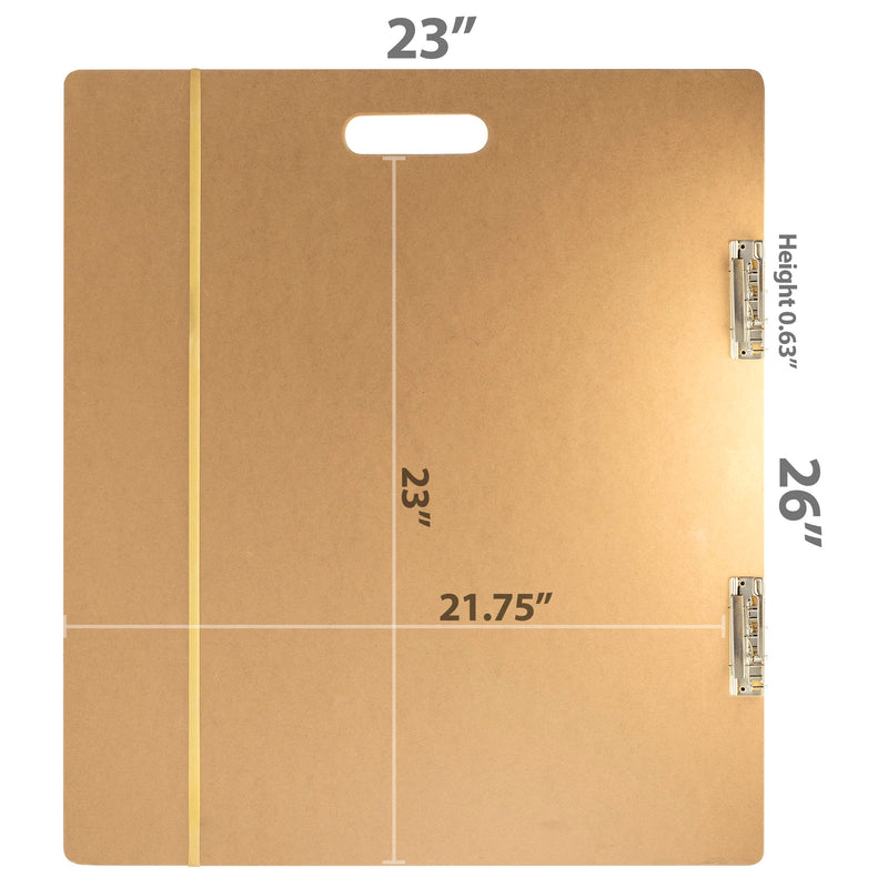 Officemate 23" x 26" Portable Artist Sketch Board with Handle