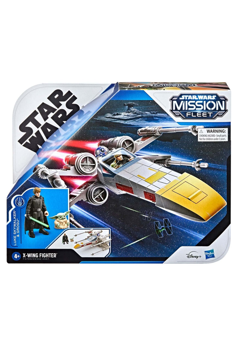 Star Wars Mission Fleet Luke Skywalker & Grogu XWing Jedi Rescue 2.5 Inch Set