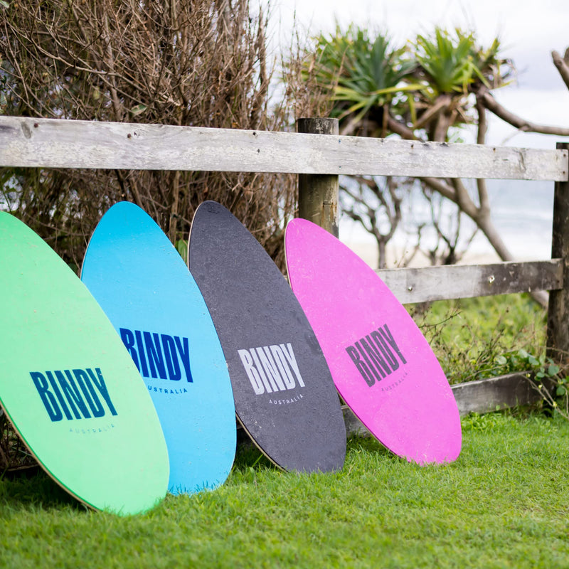 Bindy 41-Inch Beginner Skimboard with Traction Pad and Bag