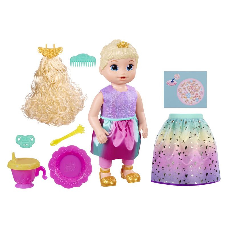 18-Inch Baby Alive Princess Growing Doll with Accessories