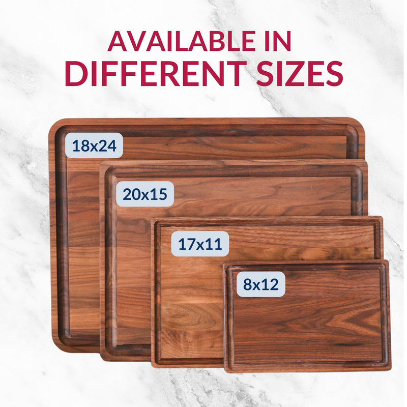 American Walnut Wood Cutting Board by Virginia Boys Kitchens 09 X 14 Rectangle