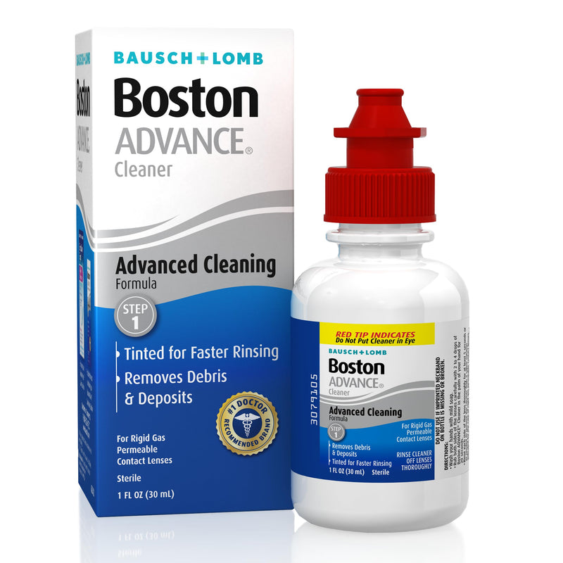 Boston Advance Gas Permeable Contact Lens Cleaner 1 Fl Oz