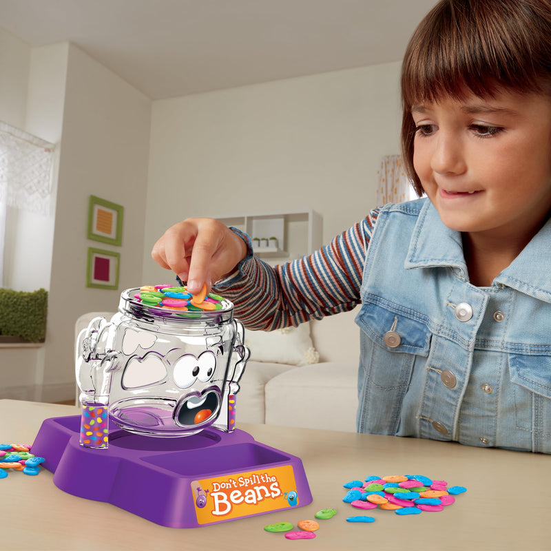 Hasbro Gaming Don't Spill The Beans Game for Kids, Easy and Fun Balancing Game for Kids Ages 3 and Up, Preschool Games for 2 Players, Kids Board Games