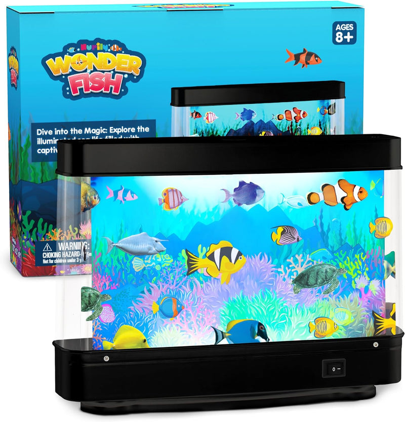 Wonder Fish Illuminated Aquarium Set for Kids