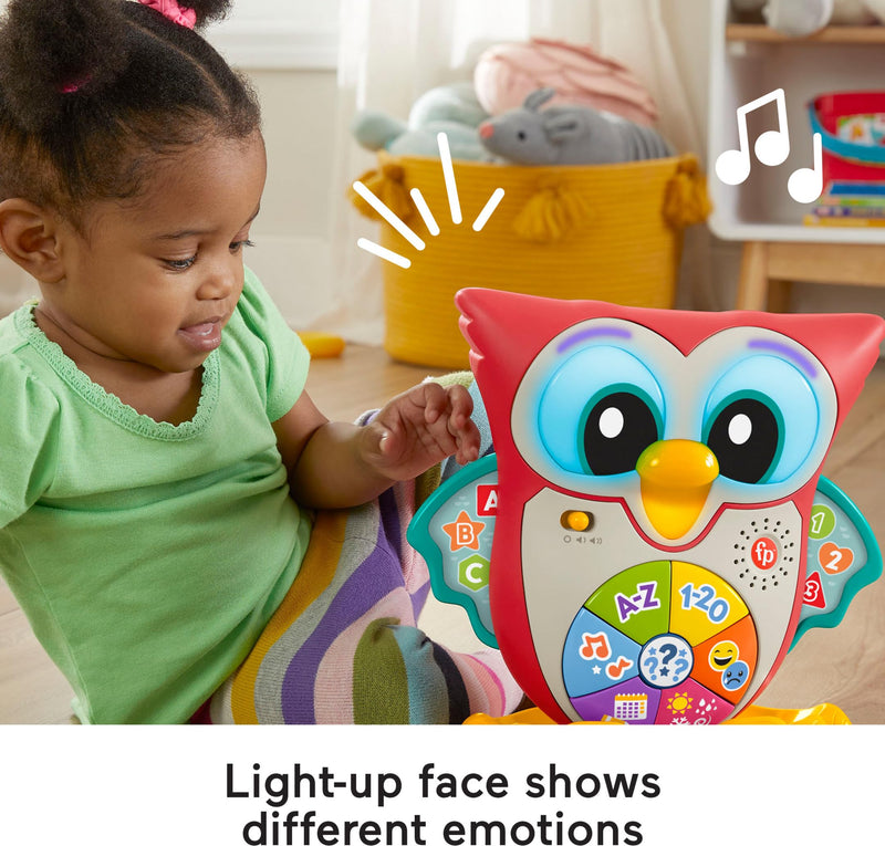 Fisher-Price Linkimals Light-Up Learning Owl Toy