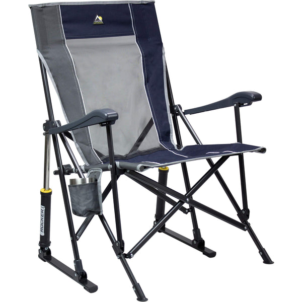 Portable GCI Outdoor RoadTrip Rocker Chair - Indigo Blue