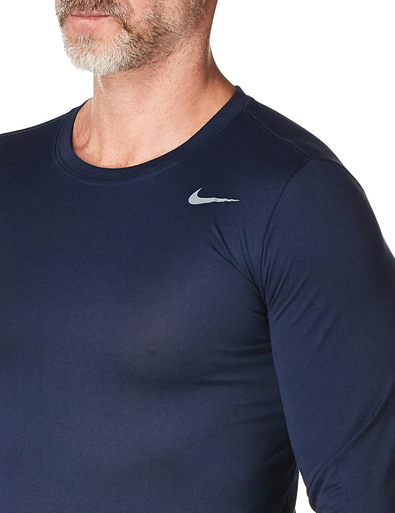 Nike Mens Longsleeve Legend Navy Large T-Shirt