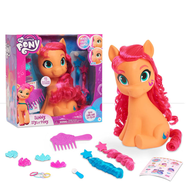 My Little Pony Sunny Starscout Styling Head Set for Kids