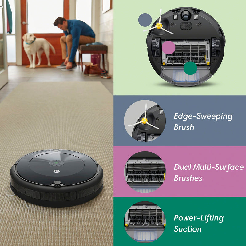 Irobot Roomba 692 Robot Vacuum With Wi-fi Alexa for Pet Hair Carpets & Floors