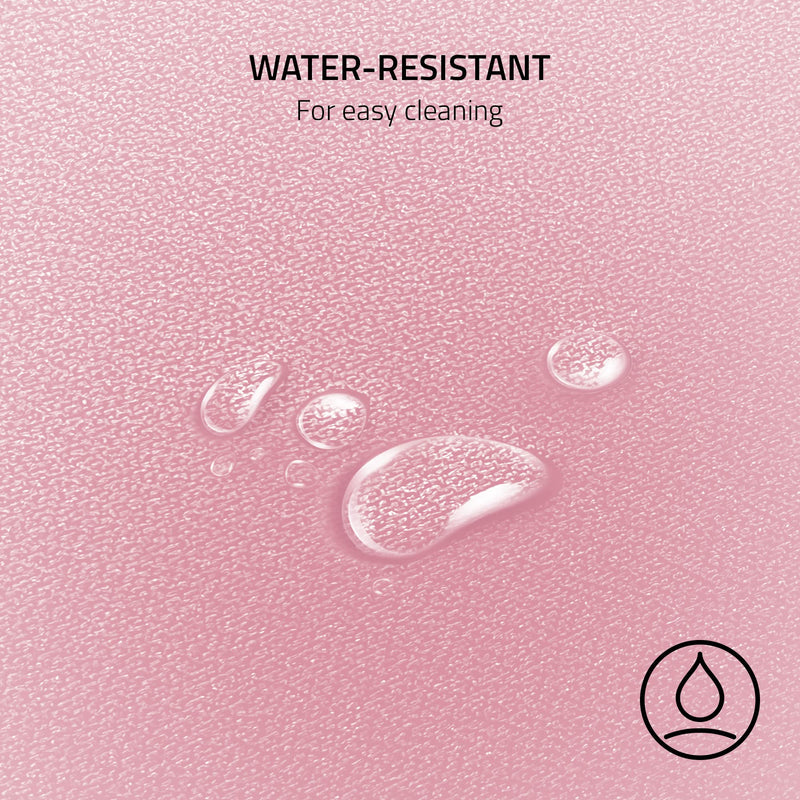 Razer Strider Large Quartz Pink Hybrid Mouse Mat - Water-Resistant