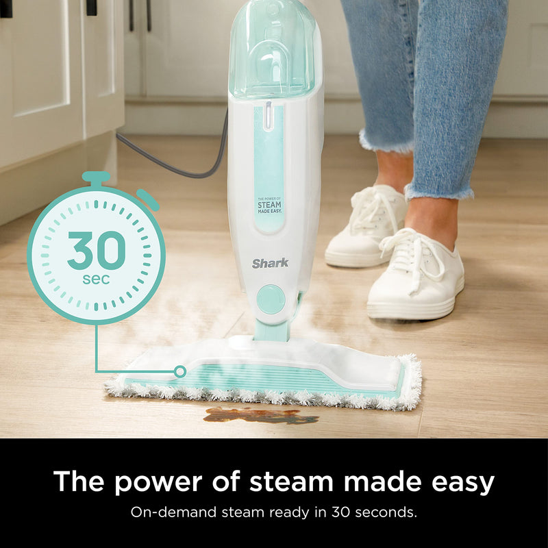 Shark S1000 Steam Mop with Washable Pads for Hard Floors