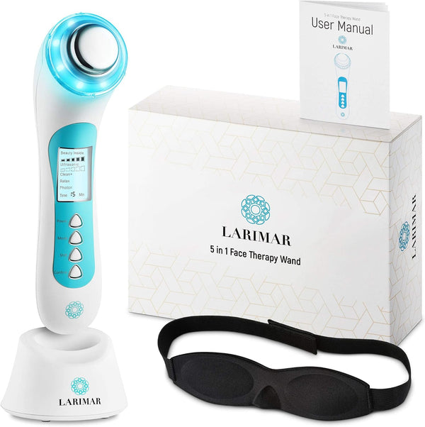 Larimar 5 in 1 Therapy Wand Led Facil Light Therapy Better Skin Absorption