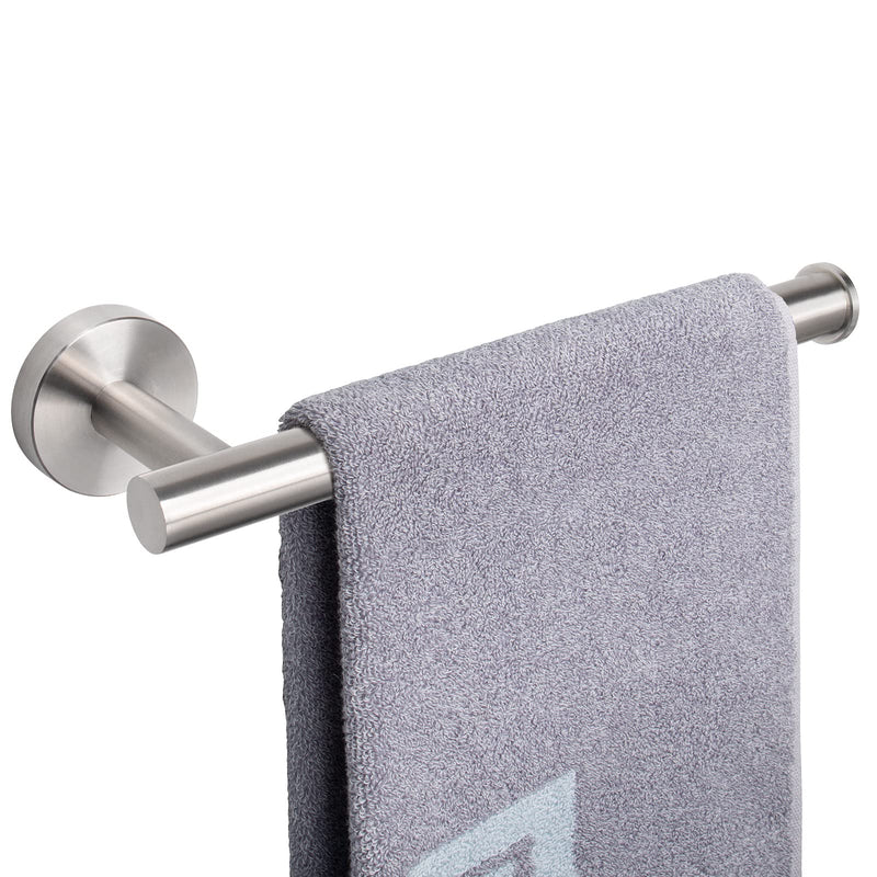 Stainless Steel Hand Towel Holder Rustproof for Bathroom 9-Inch