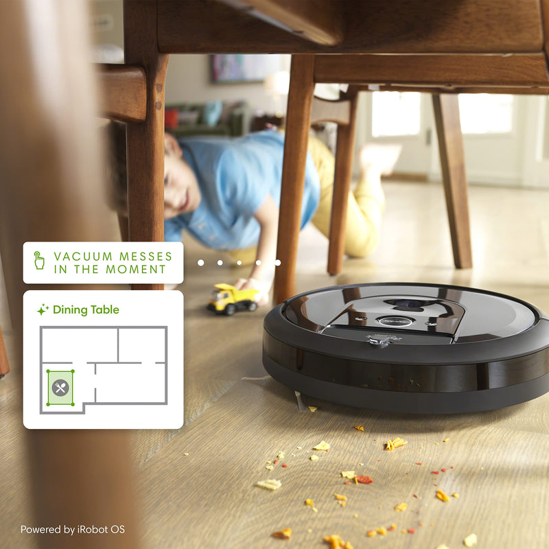 iRobot Roomba i7+ (I7550) Robot Vacuum with Smart Mapping