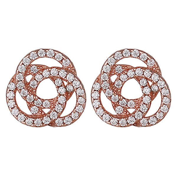 GIVA 925 Rose Gold Hypoallergenic Drop Earrings Studs for Women Anniversary