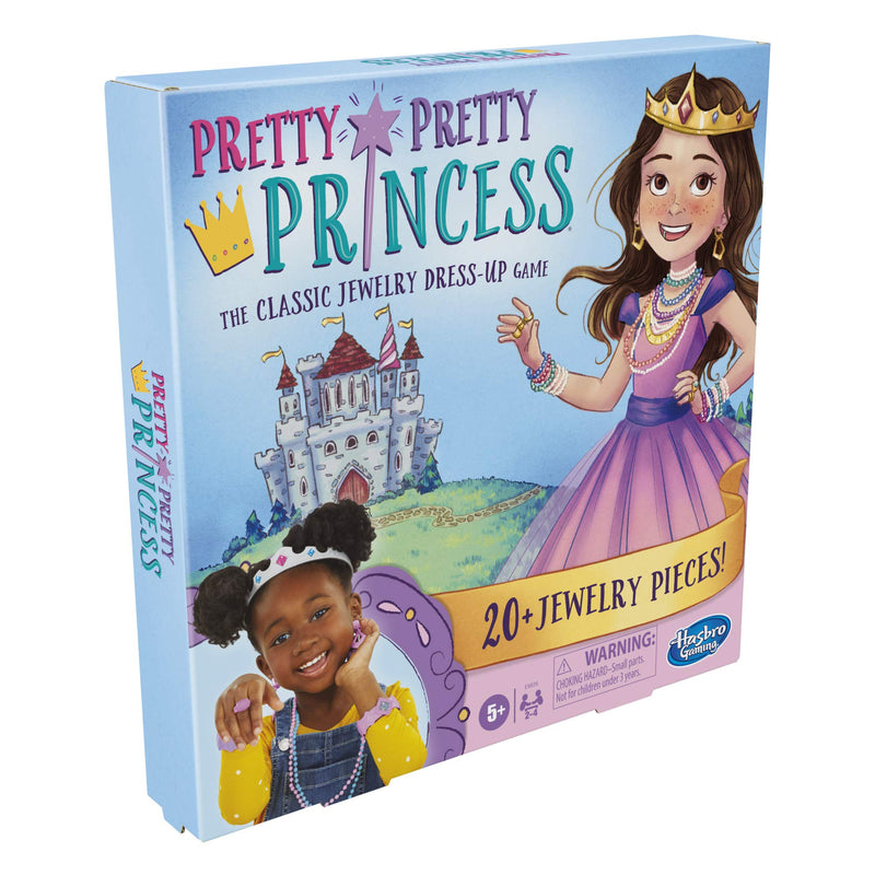 Pretty Pretty Princess Board Game Jewelry Dress Up Ages 5 Plus 2 to 4 Players