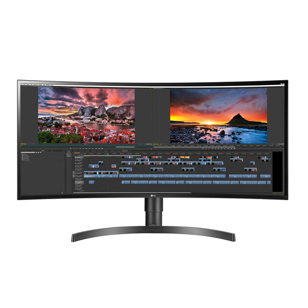 LG 34WN80C-B UltraWide Monitor 34” 21:9 Curved WQHD (3440 x 1440) IPS Display