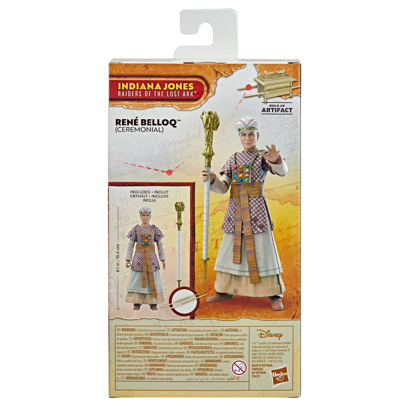 Indiana Jones René Belloq (Ceremonial) 6-Inch Action Figure by Hasbro