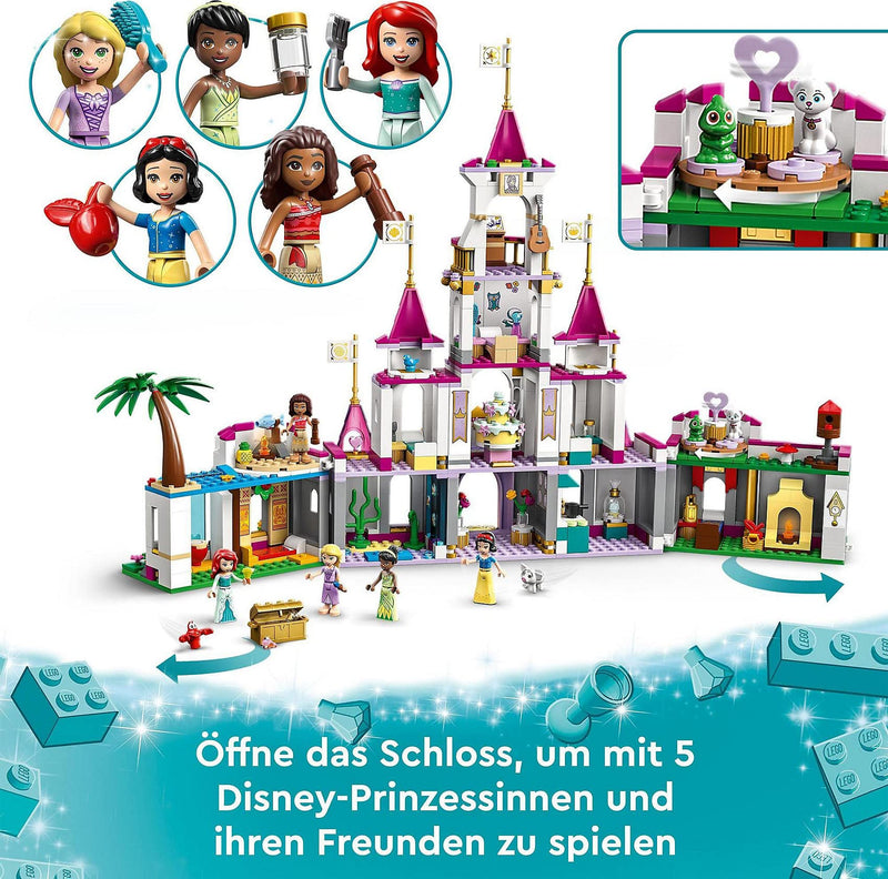 LEGO Disney Princess Castle Adventure Set (43205) for Creative Play