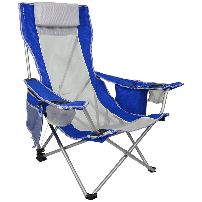 Kijaro Beach Chair with Cooler and Pillow, One Size