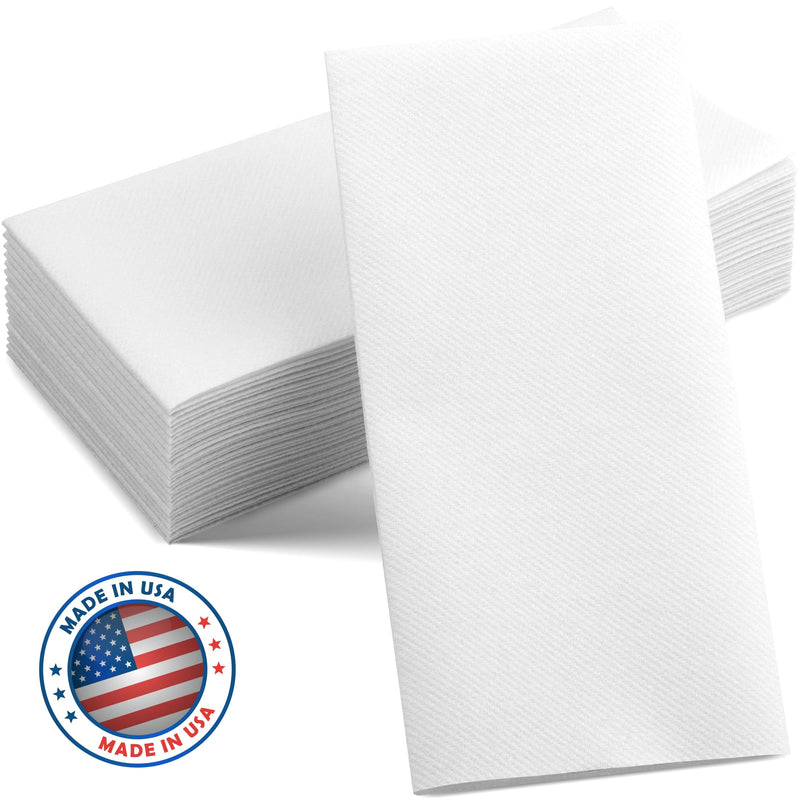 300 Pack Disposable Guest Towels Clothlike Soft Made in Usa 8 x 17 Inche