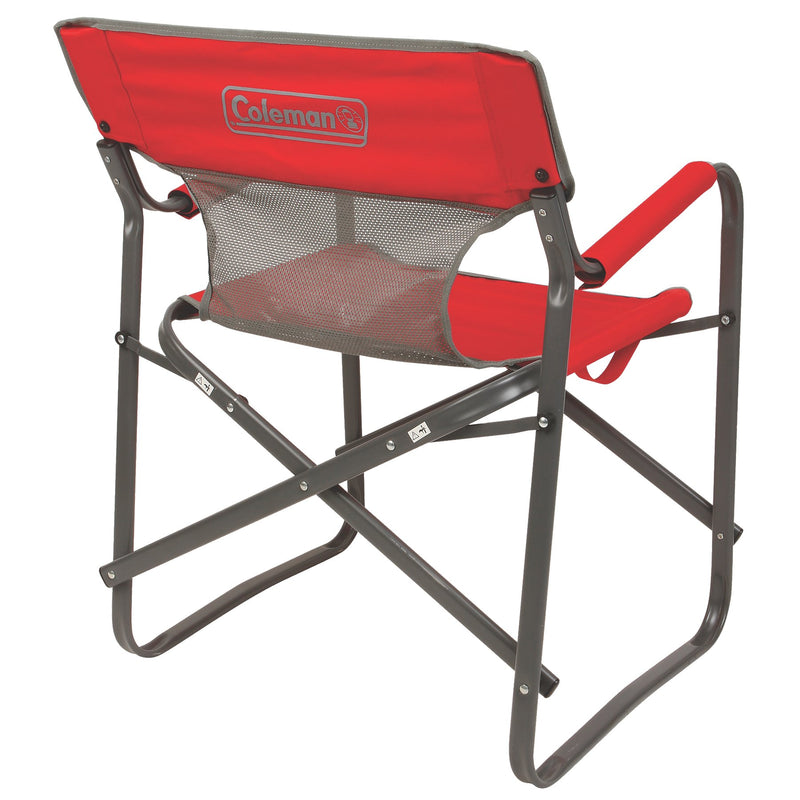 Coleman Portable Mesh Back Outdoor Chair with Carry Handle