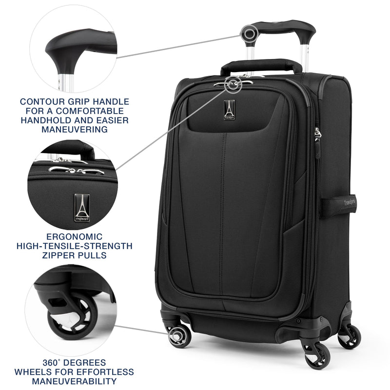 Travelpro Maxlite 5 Lightweight Carry-On Spinner Luggage 21-Inch