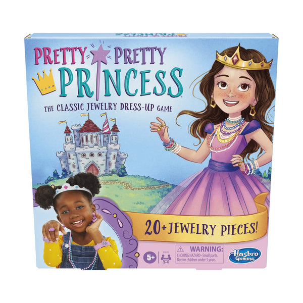 Pretty Pretty Princess Board Game Jewelry Dress Up Ages 5 Plus 2 to 4 Players