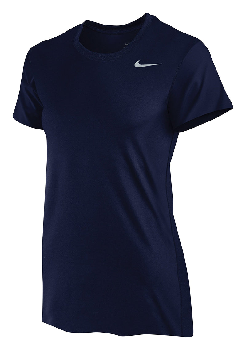 Nike Legend Women's Short Sleeve Tee Large Navy T-Shirt