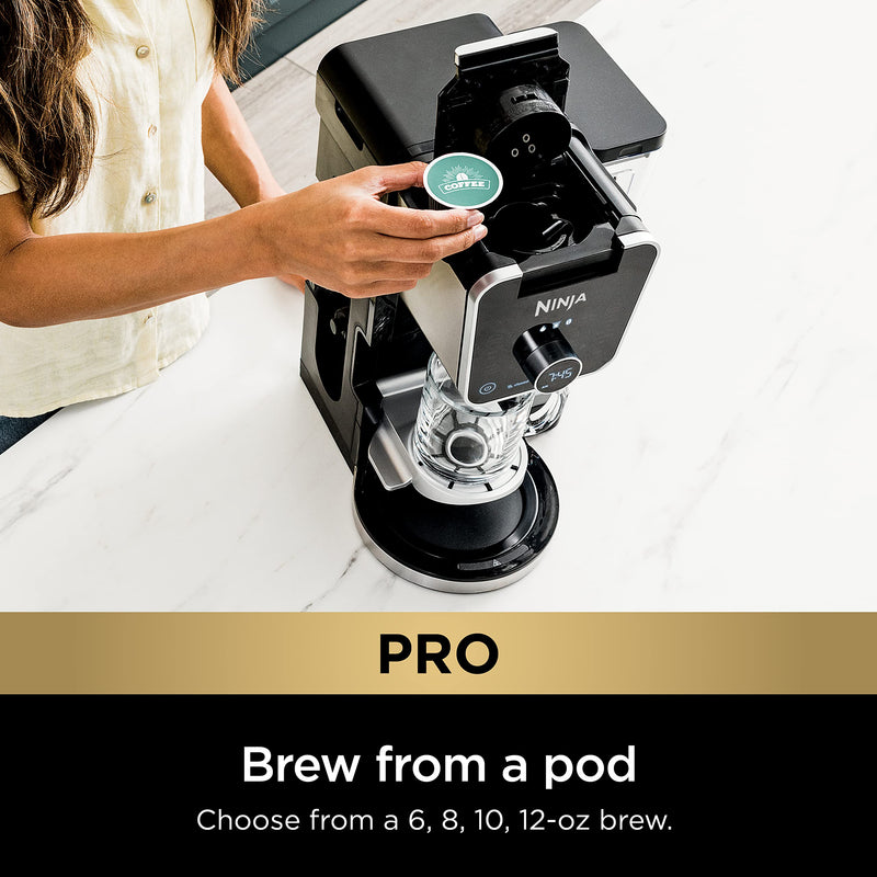 Ninja DualBrew Pro Coffee Maker with K-Cup Compatibility - 12 Cup Carafe