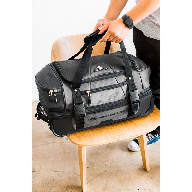 Durable High Sierra Wheeled Duffel Bag 22”