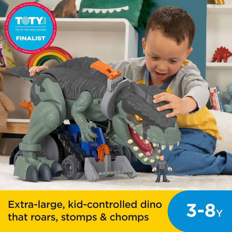 Jurassic World Imaginext Giga Dino Toy with Lights & Sounds 16 Inch