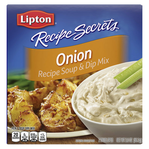 Soup Secrets Lipton Recipe Soup And Dip Mix For A Delicious Meal Onion Great With Your Favorite Recipes 2 Oz Pack Of 24