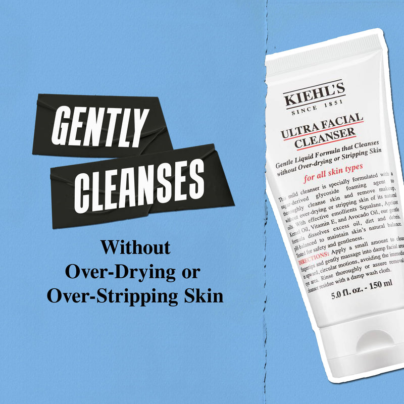 Kiehl's Ultra Facial Lightweight Foamy Cleanser - 5 Fl Oz / 150 ml