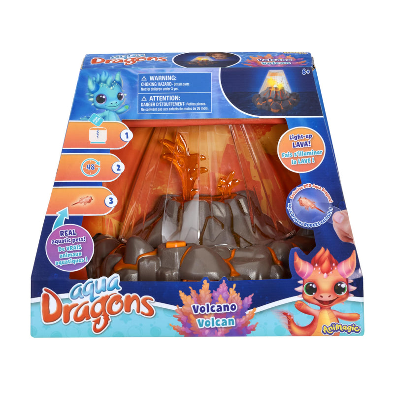 Volcano LED Light-Up Tank for Aqua Dragons