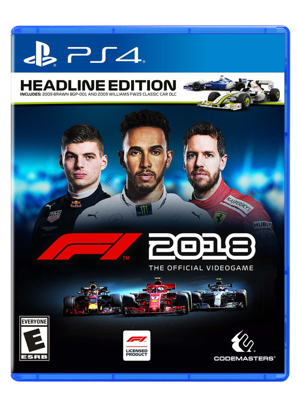 F1 2018 Headline Edition for PlayStation 4